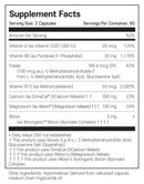 쏜리서치 어드밴스 뼈건강 서포트 120캡슐 - Thorne Advanced Bone Support 120 Cap