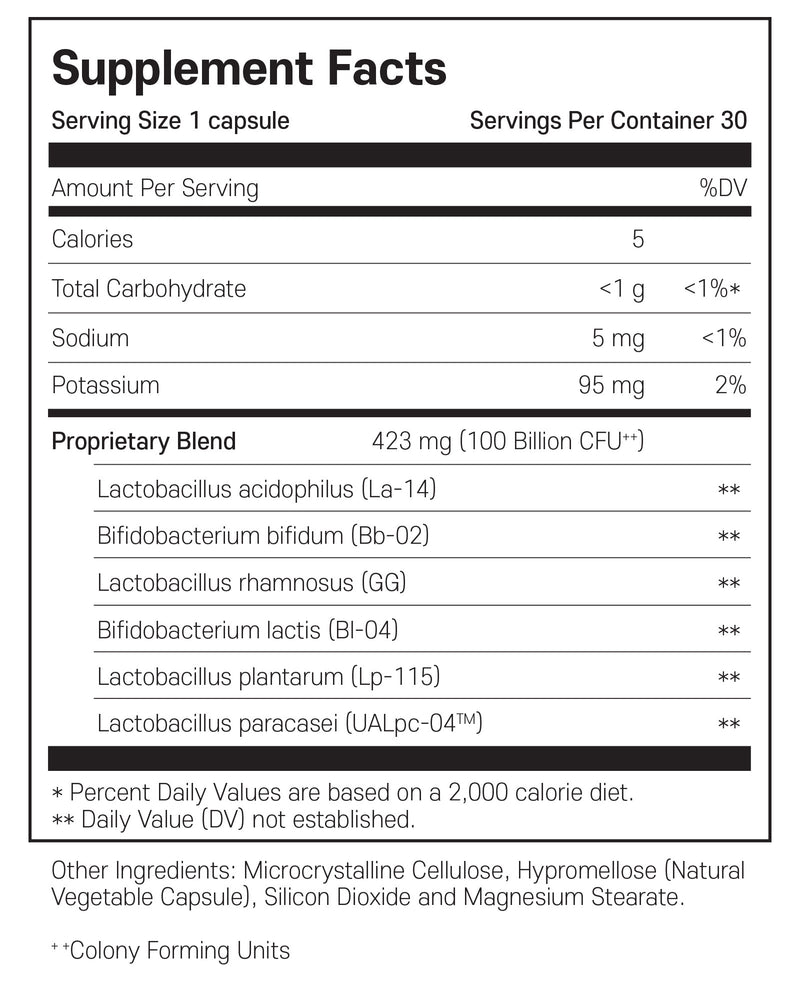필로소피 100B 프로바이오틱스 30캡슐 - Philosophy Nutrition 100B Probiotics Shield 30 cap