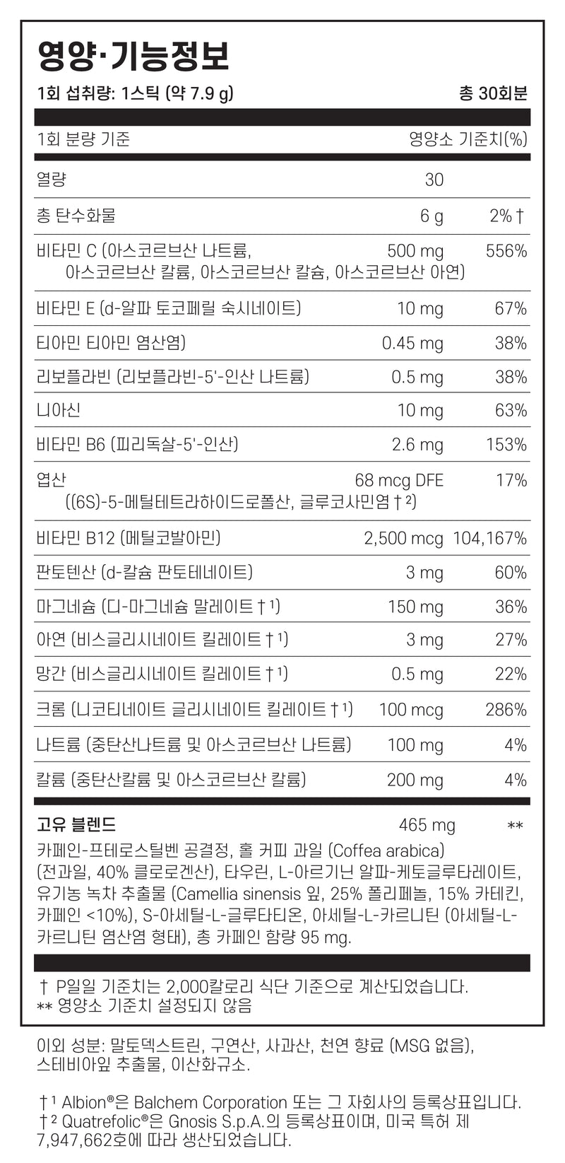 자이모겐 ATP Ignite™ 시트러스맛 30스틱 - Xymogen ATP Ignite™ Citrus 30 stick