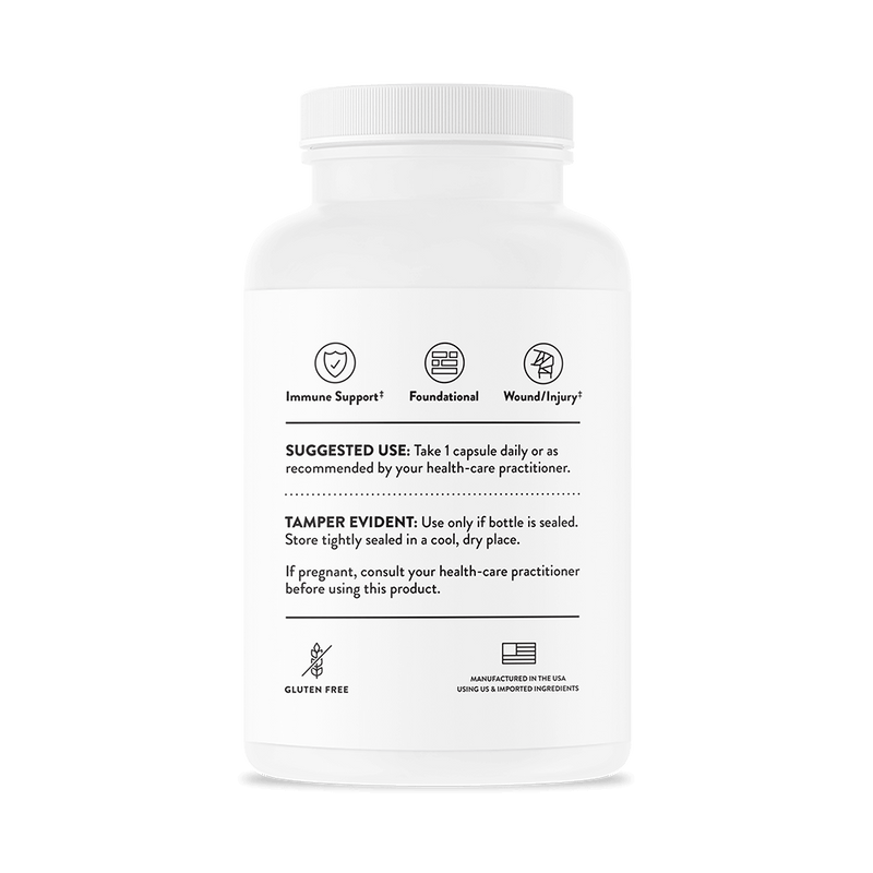 쏜리서치 비타민 C 아스코르빈산 60캡슐 - Thorne Vitamin C Ascorbic Acid 60 Cap