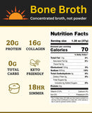 브라이트 스타트 본 브로스 캡슐 목초사육 비프 4개입 - Brite Start Bone Broth Concentrate Grass Fed Beef 4 caps