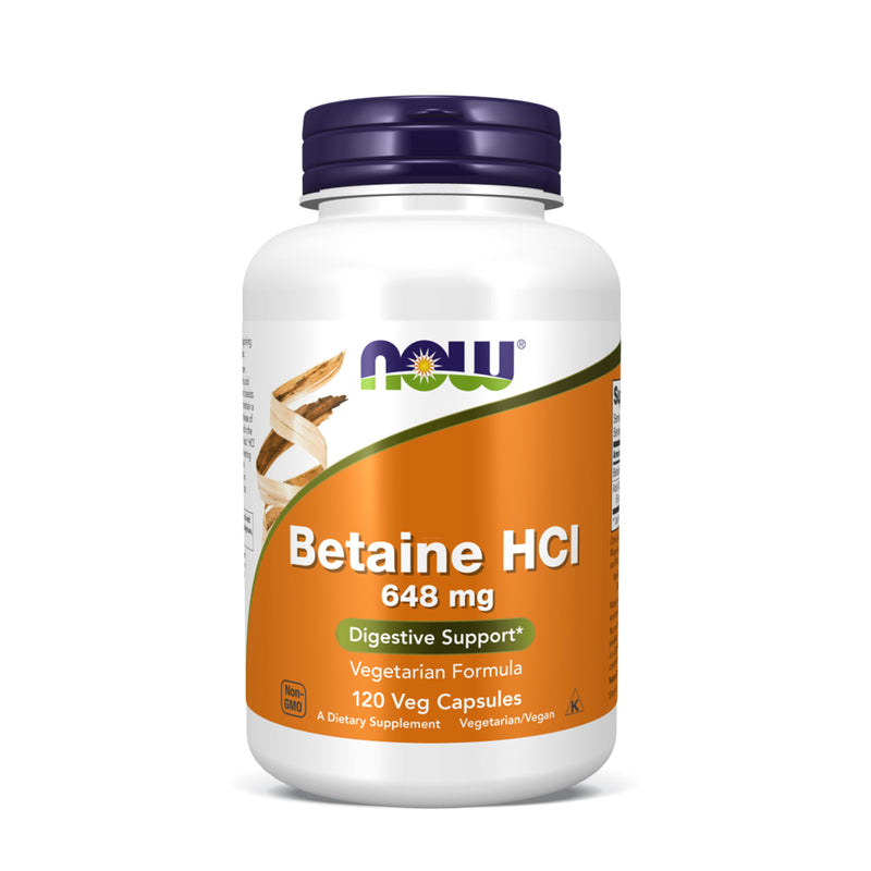 나우푸드 베타인 HCL 120캡슐 - NOW Foods Betaine HCL 120 cap