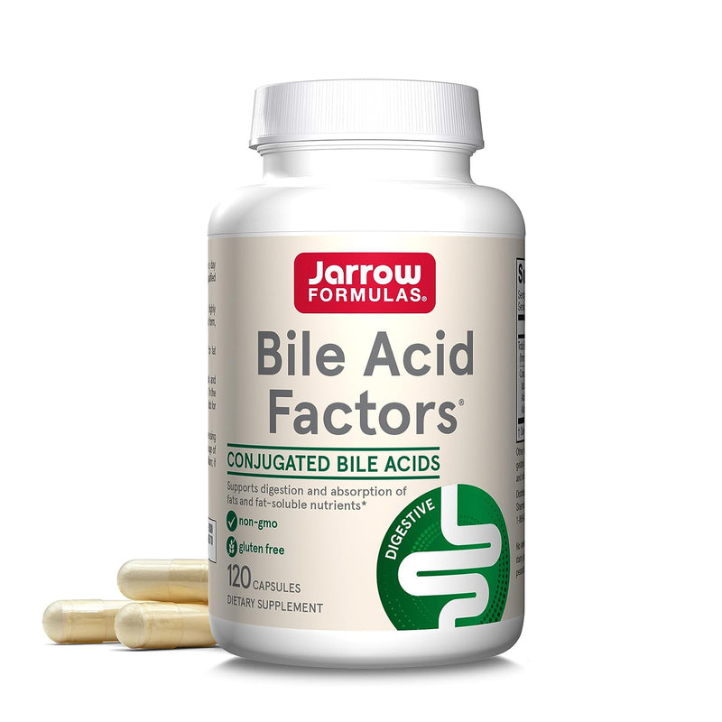 재로우 바일 팩터 담즙 효소 120캡슐 - Jarrow Bile Acid Factors® 120 cap