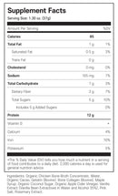 브라이트 스타트 본 브로스 캡슐 유기농 치킨 with 카카오 4개입 - Brite Start Bone Broth Concentrate Organic Chicken with Cacao 4 caps