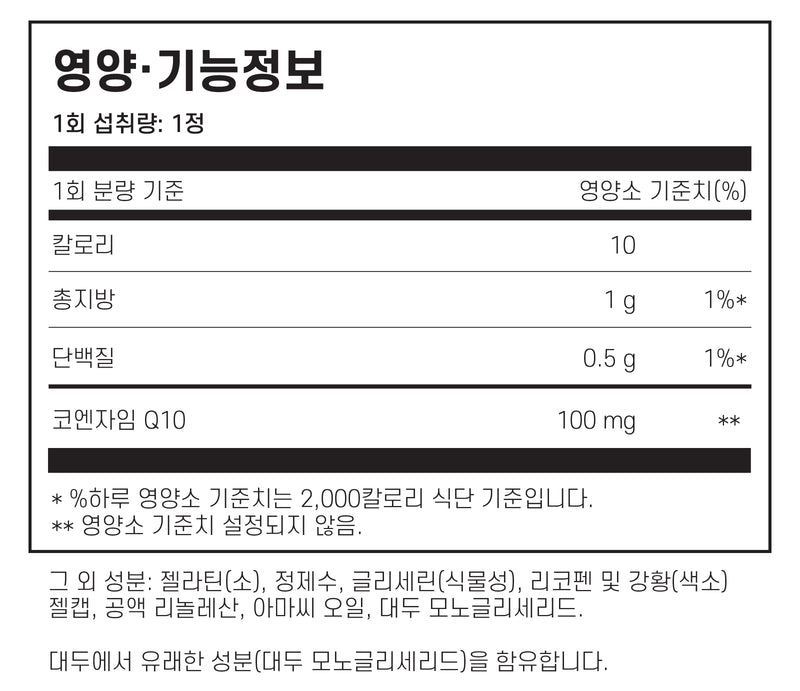 쏜리서치 코큐텐 60캡슐 - Thorne CoQ10 60 Gelcap