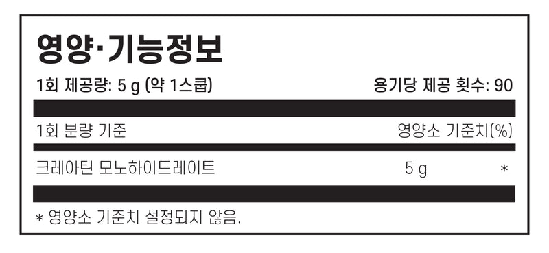디자인 포 헬스 크레아틴 450g - Design for Health Creatine Monohydrate Powder 450g