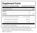 나우푸드 키즈 DHA 피쉬 오일 츄어블 60정 - NOW Foods DHA Kids Fish Oil Chewables 60 Softgel