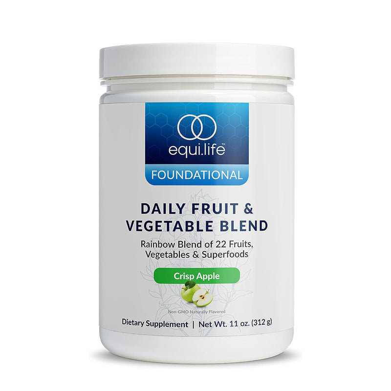 이퀴라이프 데일리 과일 채소 블렌드 크리스프애플맛 312g - equi.life Daily Fruit and Vegetable Blend Crisp Apple Powder 312g