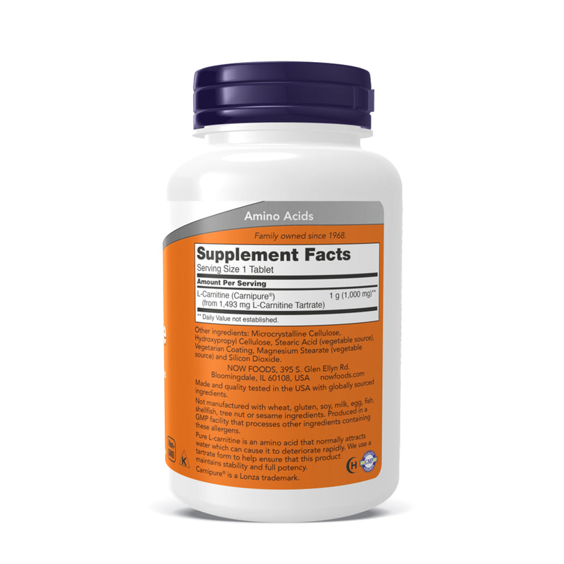 나우푸드 L 카르니틴 50정 - NOW Foods L Carnitine 50 tab