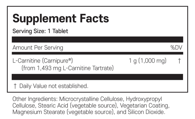 나우푸드 L 카르니틴 50정 - NOW Foods L Carnitine 50 tab
