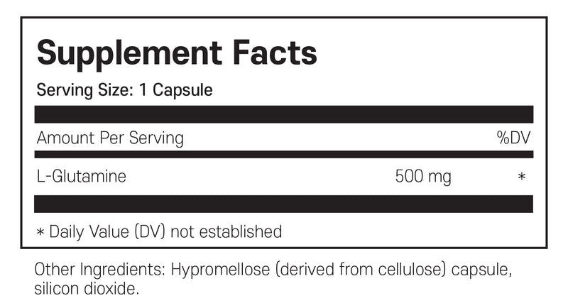 쏜리서치 L 글루타민 500mg 90캡슐 - Thorne L Glutamine 500 mg 90 cap