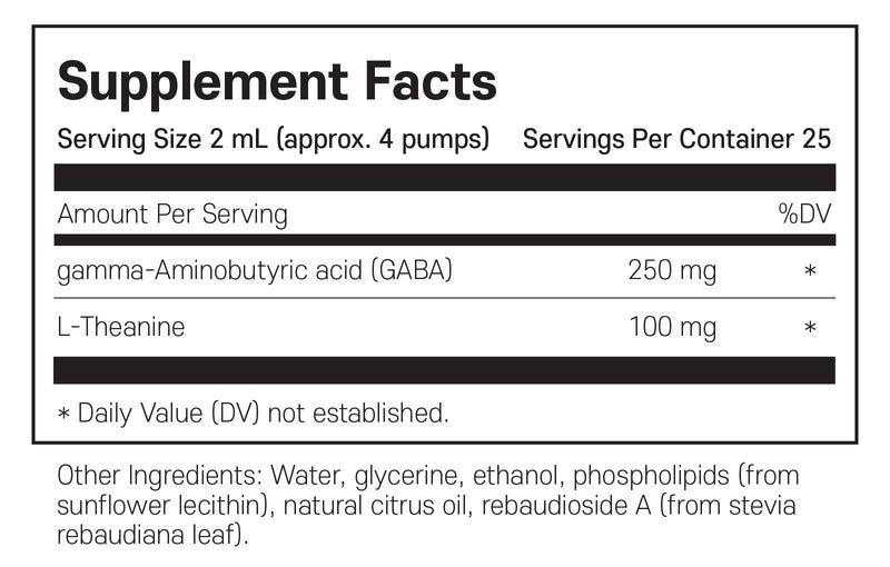 필로소피 액상 리포소말 L 테아닌 50ml - Philosophy Nutrition Liposomal L Theanine 50ml