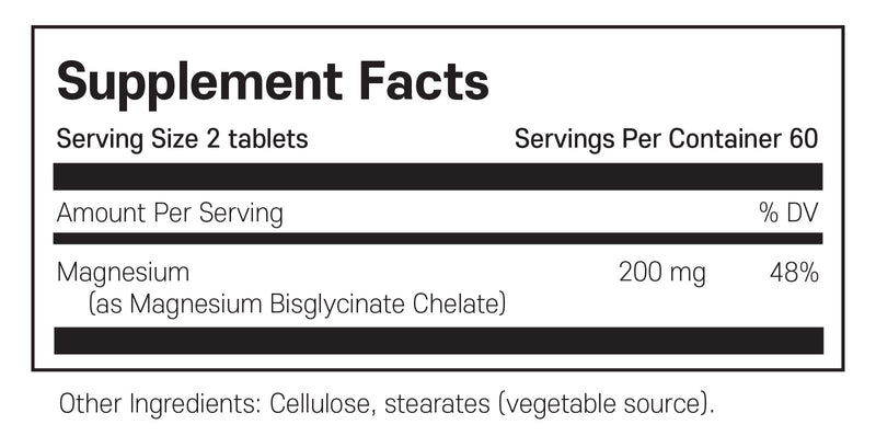 필로소피 마그네슘 비스글리시네이트 120정 - Philosophy Nutrition Magnesium Bisglycinate 120 tablet