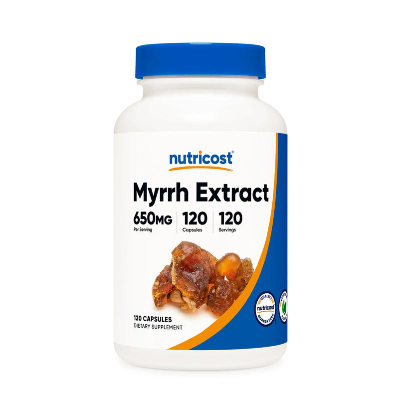 뉴트리코스트 몰약 추출물 120캡슐 - Nutricost Myrrh Extract 120 cap