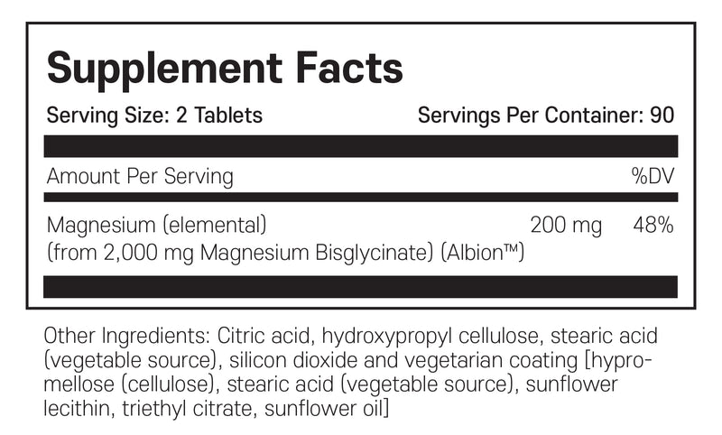 나우푸드 마그네슘 글리시네이트 180정 - NOW Foods Magnesium Glycinate 180 tab