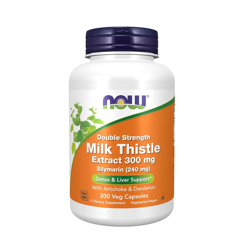 나우푸드 2배 강도 밀크 시슬 추출물 300mg 200캡슐 - NOW Foods Milk Thistle Extract Double Strength 300mg 200 cap