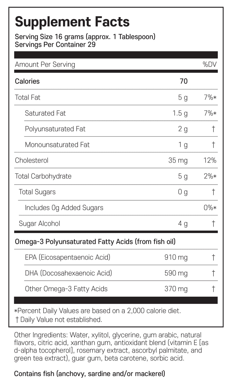 디자인 포 헬스 오메가3 스무디 시트러스 소르베맛 454g - Design for Health OmegAvail™ Smoothies Citrus Sorbet 454g