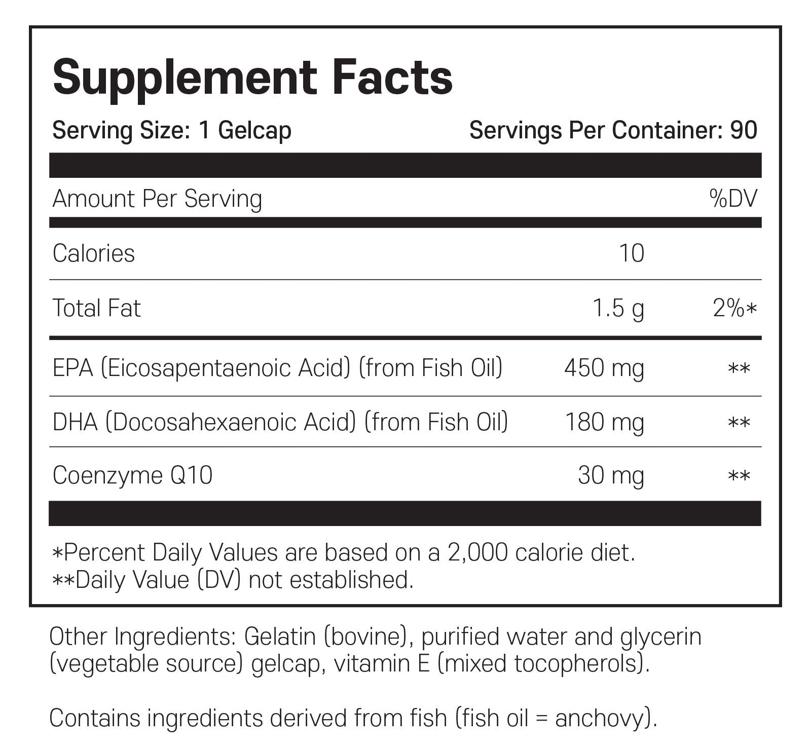 쏜리서치 오메가 3 코큐텐 90캡슐 Thorne Omega 3 with CoQ10 90 Gelcap 닥터조 스토어