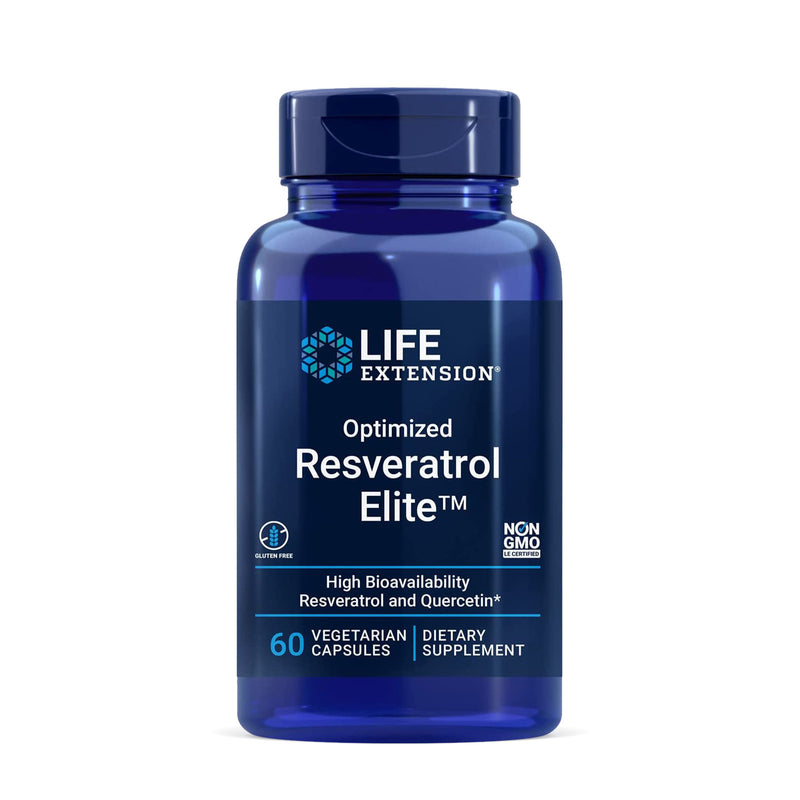 라이프익스텐션 레스베라트롤 엘리트 60캡슐 - Life Extension Optimized Resveratrol Elite™ 60 vegetarian cap