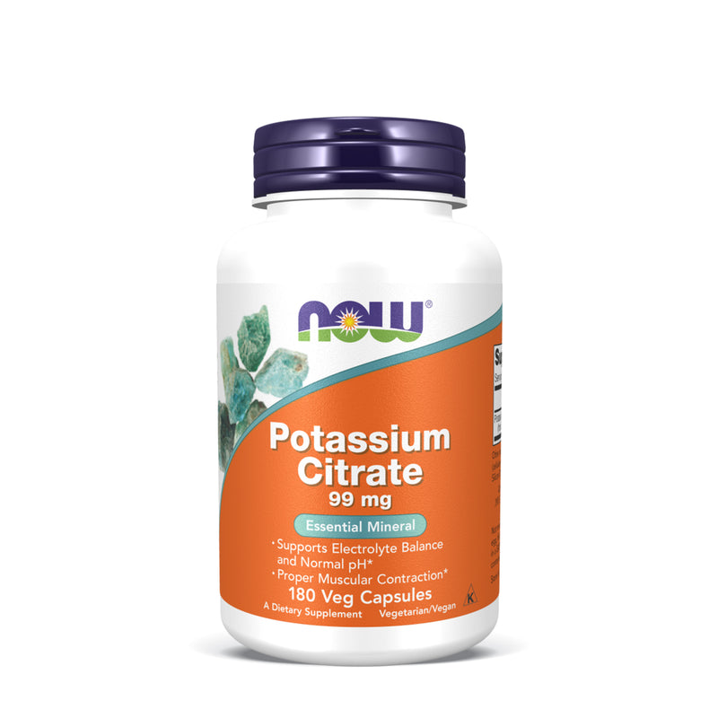 나우푸드 칼륨 시트레이트 99 mg 180캡슐 - NOW Foods Potassium Citrate 99 mg 180 cap