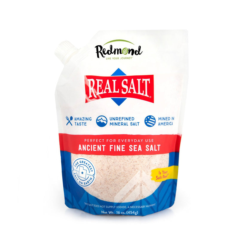 레드몬드 리얼 소금 리필용 454g - Redmond Real Salt Refill Pouch 454g