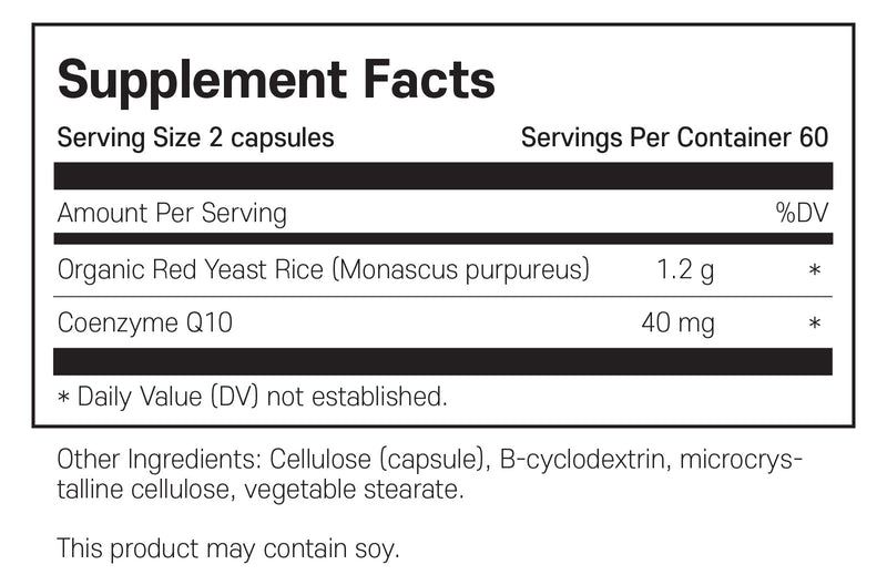 필로소피 홍국 코큐텐 120캡슐 - Philosophy Nutrition Red Yeast Rice with CoQ10 120 vegetarian cap