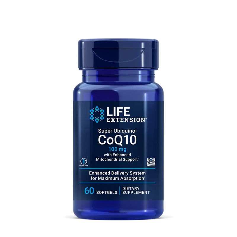 라이프익스텐션 수퍼 유비퀴놀 코큐텐 미토콘드리아 서포트 60캡슐 - Life Extension Super Ubiquinol CoQ10 60 Softgel