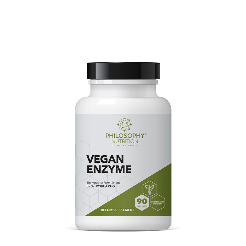 필로소피 비건 전용 소화효소 90캡슐 - Philosophy Nutrition Vegan Enzyme 90 cap