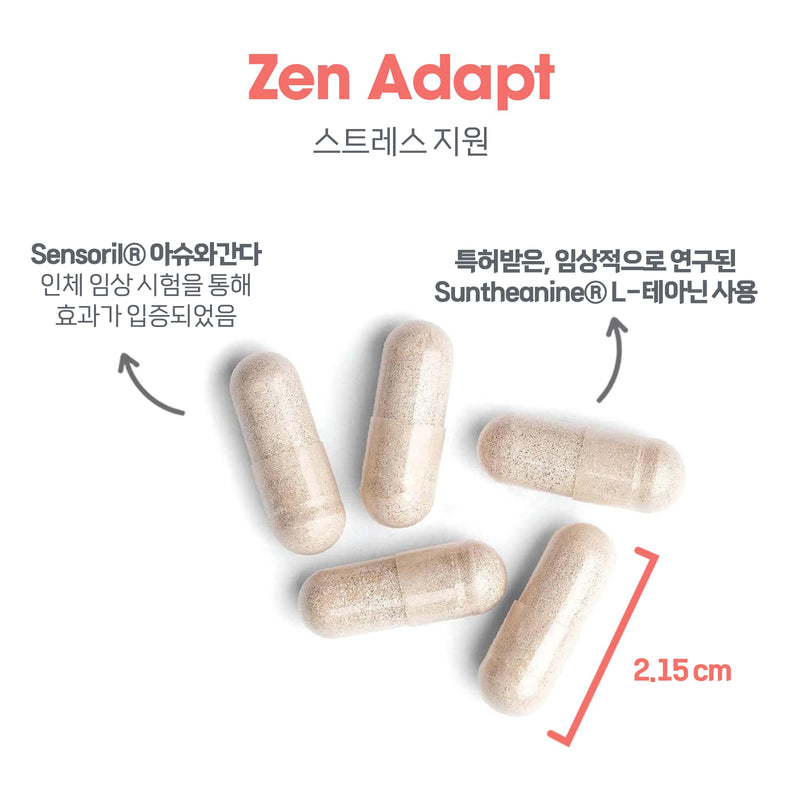 ARG 젠 어댑트 60캡슐 - ARG Zen Adapt 60 cap