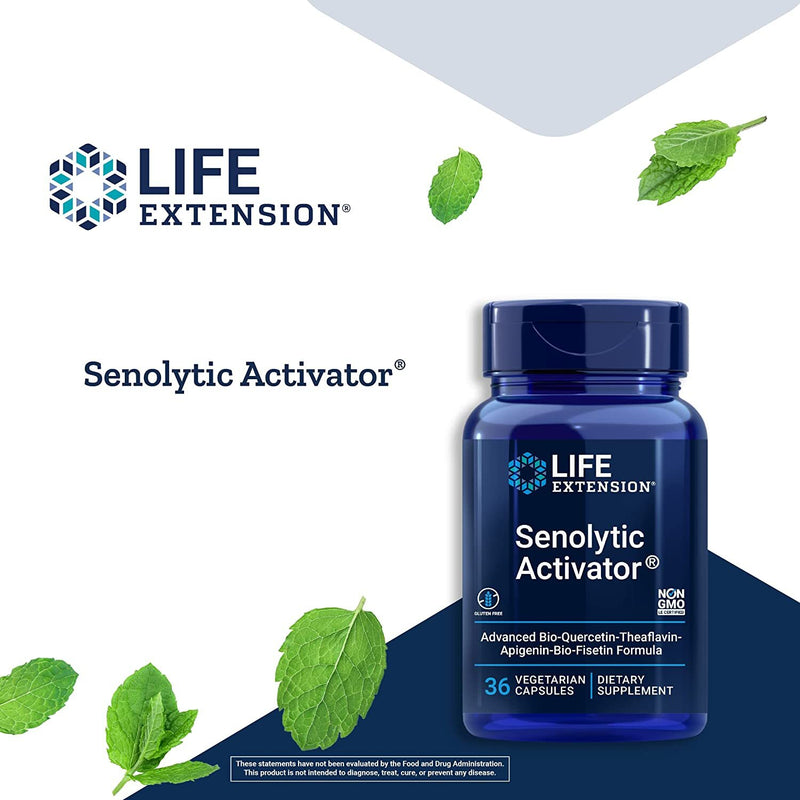 라이프익스텐션 세놀리틱 활성제 36캡슐 - Life Extension Senolytic Activator 36 vegetarian cap