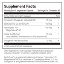 필로소피 벤포티아민 플러스 60캡슐 - Philosophy Nutrition Benfotiamine Plus 60 cap