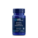 라이프익스텐션 생리활성형 비타민 B12 & 엽산 90캡슐 - Life Extension BioActive Folate & Vitamin B12 90 cap