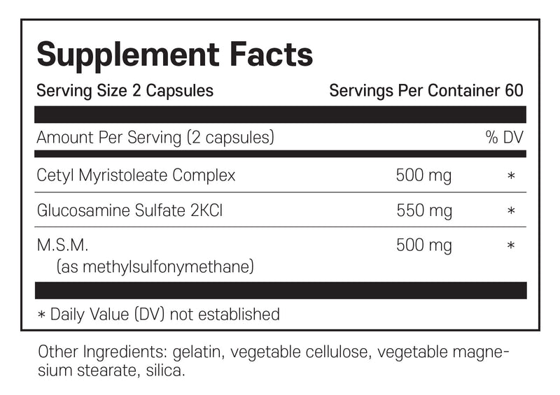 필로소피 CM 지방산 관절 포뮬러 120캡슐 - Philosophy Nutrition Cetyl Myristoleate 120 cap