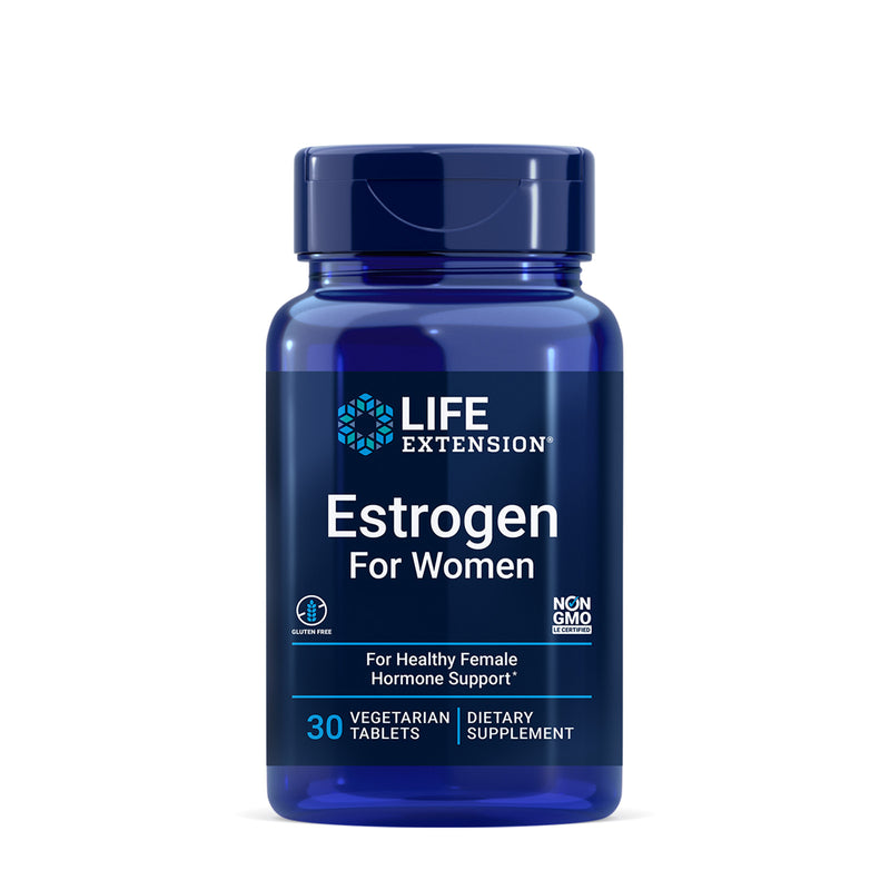 라이프익스텐션 여성을 위한 에스트로겐 30정 - Life Extension Estrogen for Women 30 Vegetarian Tab