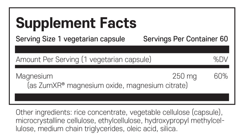 라이프익스텐션 익스텐드 릴리스 마그네슘 60캡슐 - Life Extension Extend Release Magnesium 60 cap