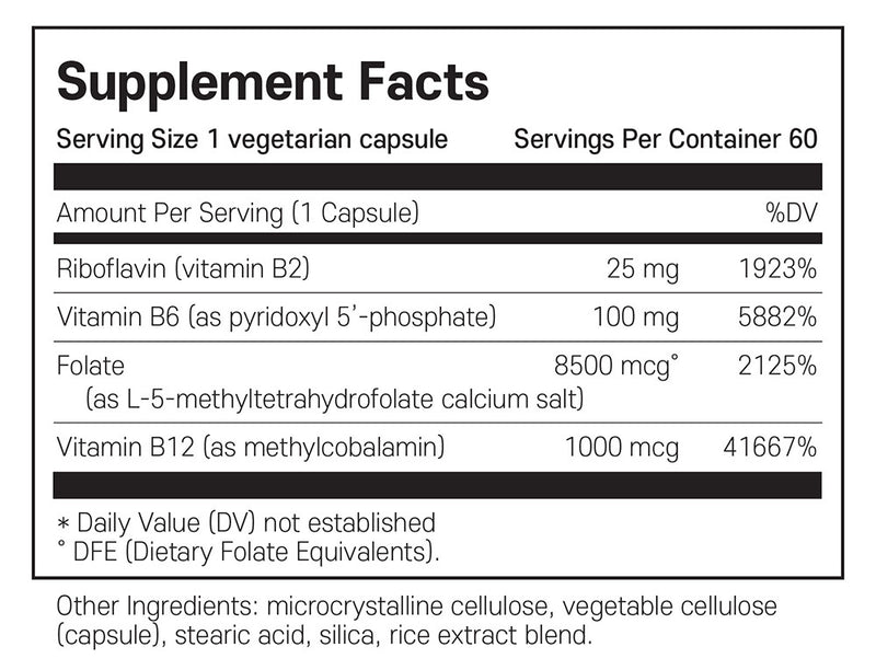 라이프익스텐션 호모시스틴 저항 서포트 60캡슐 - Life Extension Homocysteine Resist 60 vegetarian cap