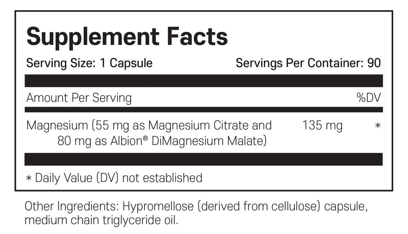 쏜리서치 마그네슘 시트라메이트 90캡슐 - Thorne Magnesium CitraMate 90 Cap