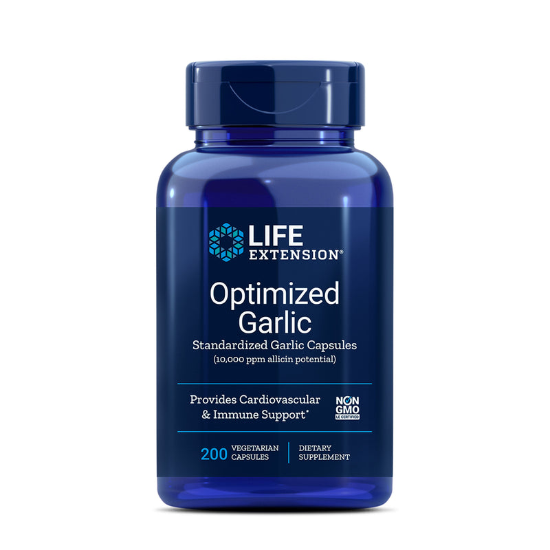 라이프익스텐션 마늘 추출물 200캡슐 - Life Extension Optimized Garlic 200 Vegetarian Cap