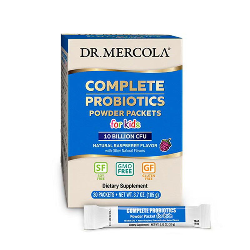 닥터머콜라 어린이 유산균 파우더 30포 - Dr.Mercola Complete Probiotics Powder Packet for Kids 30 per box