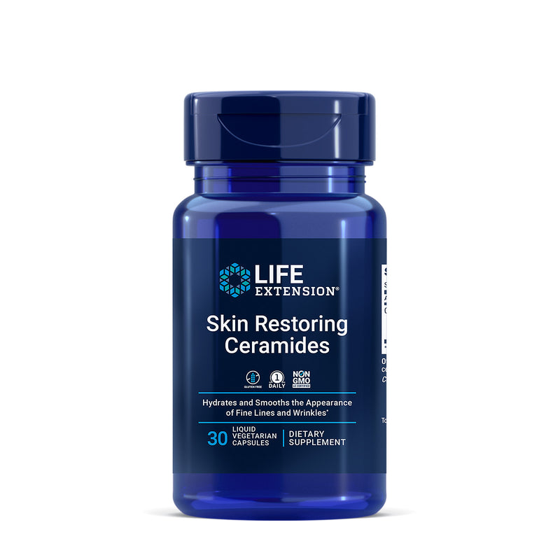 라이프익스텐션 피부 복원 세라마이드 - Life Extension Skin Restoring Ceramides 30 liquid vegetarian cap