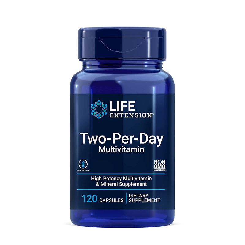 라이프익스텐션 투퍼데이 종합비타민 120캡슐 - Life Extension Two Per Day Multi Vitamin 120 cap